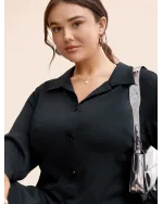 Stretch Woven Structured Midi Dress