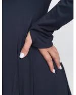 Supersoft Ruffled Hem Knit Top