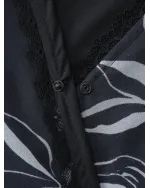 Rosy Romance Cinched Flared Blouse