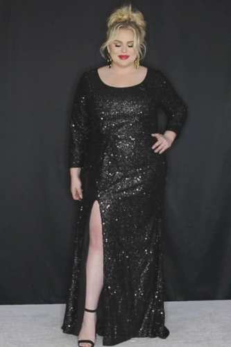 Unmistakable Plus Size Evening Dress